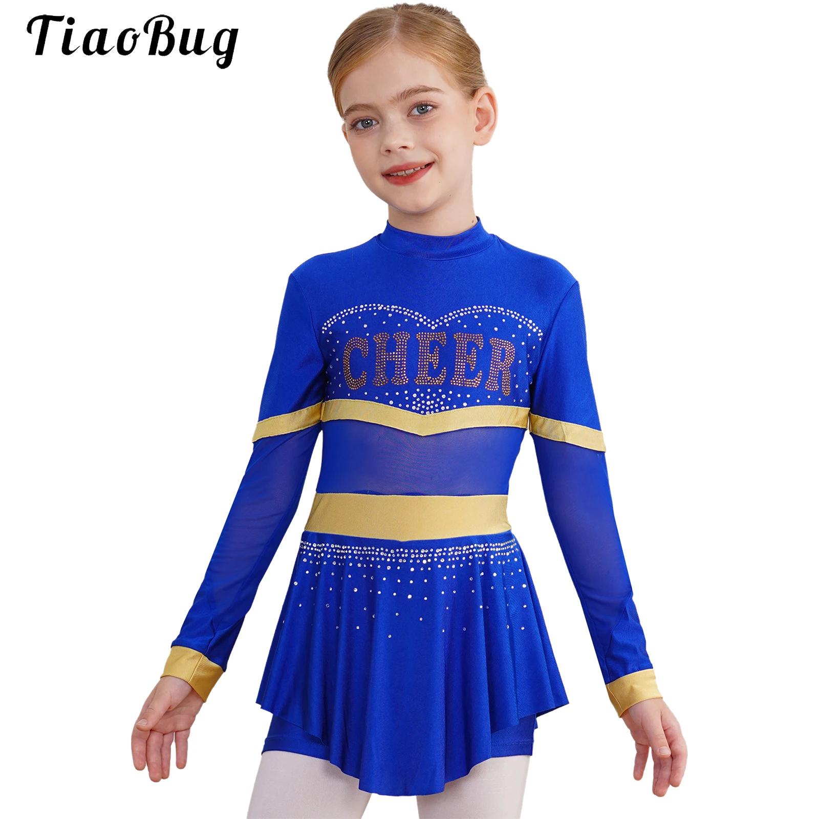 Kids Education School - Disfraz de Animadora para Niñas, Uniforme