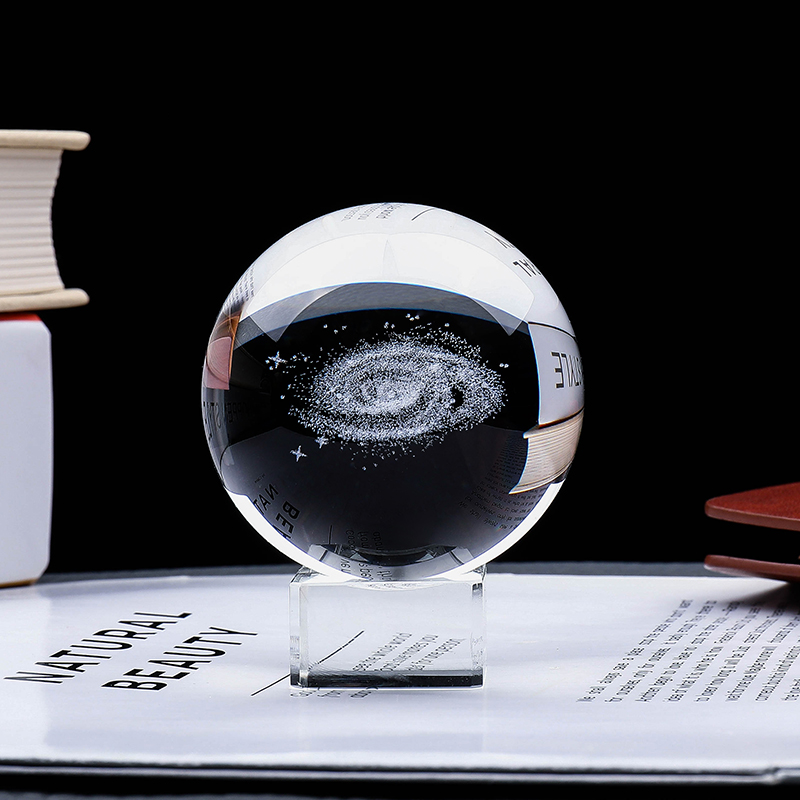 Solar System Model - Bola de cristal de galaxia de