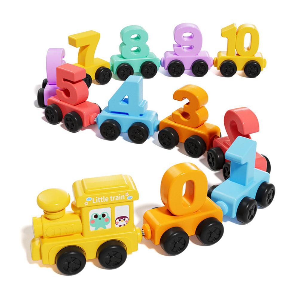 Kids Home Education - Juguete Educativo Montessori, Tren de Madera