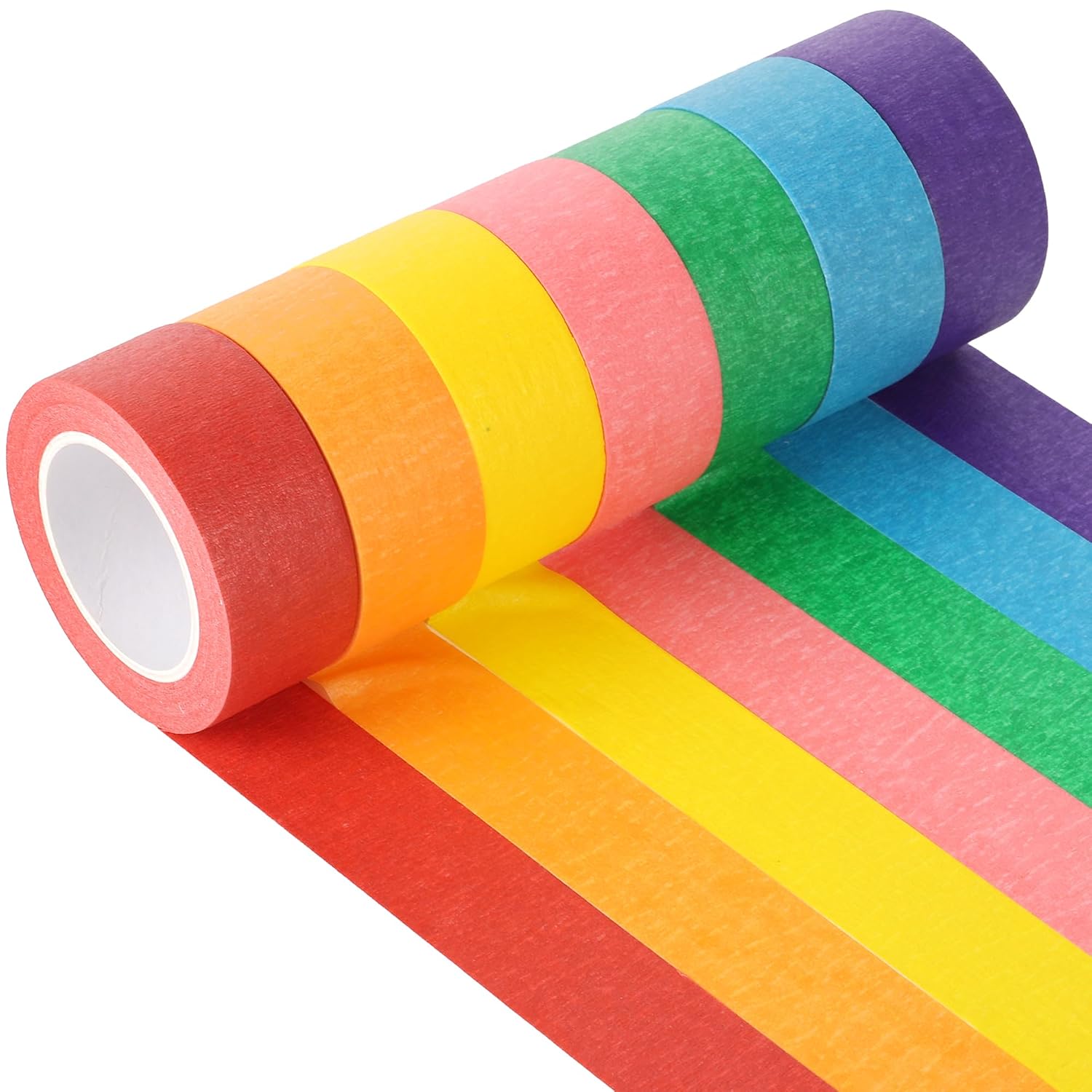 Kids Education Wallpaper - Cinta Adhesiva de 7 Colores, Cinta