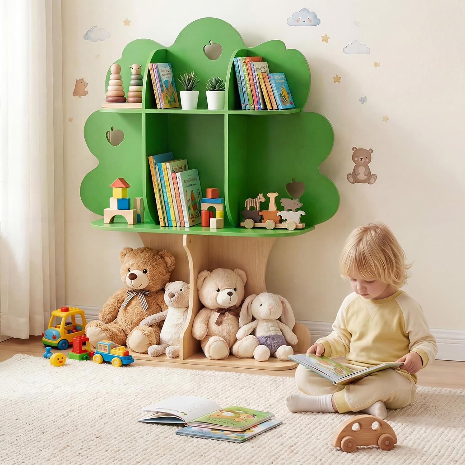 Estantería Infantil de Madera  - Montessori Shelf Toy reseña y precio