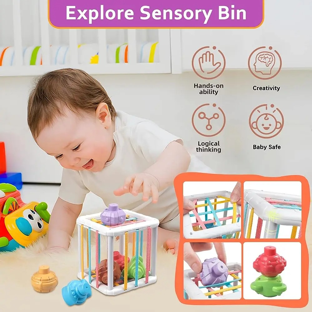 Cubo de Clasificación de Forma - Kids Home Education reseña y precio