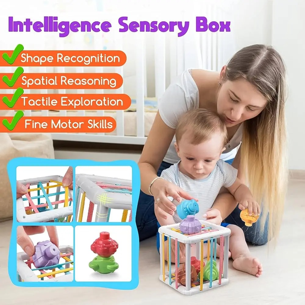 Cubo de Clasificación de Forma - Kids Home Education reseña y precio
