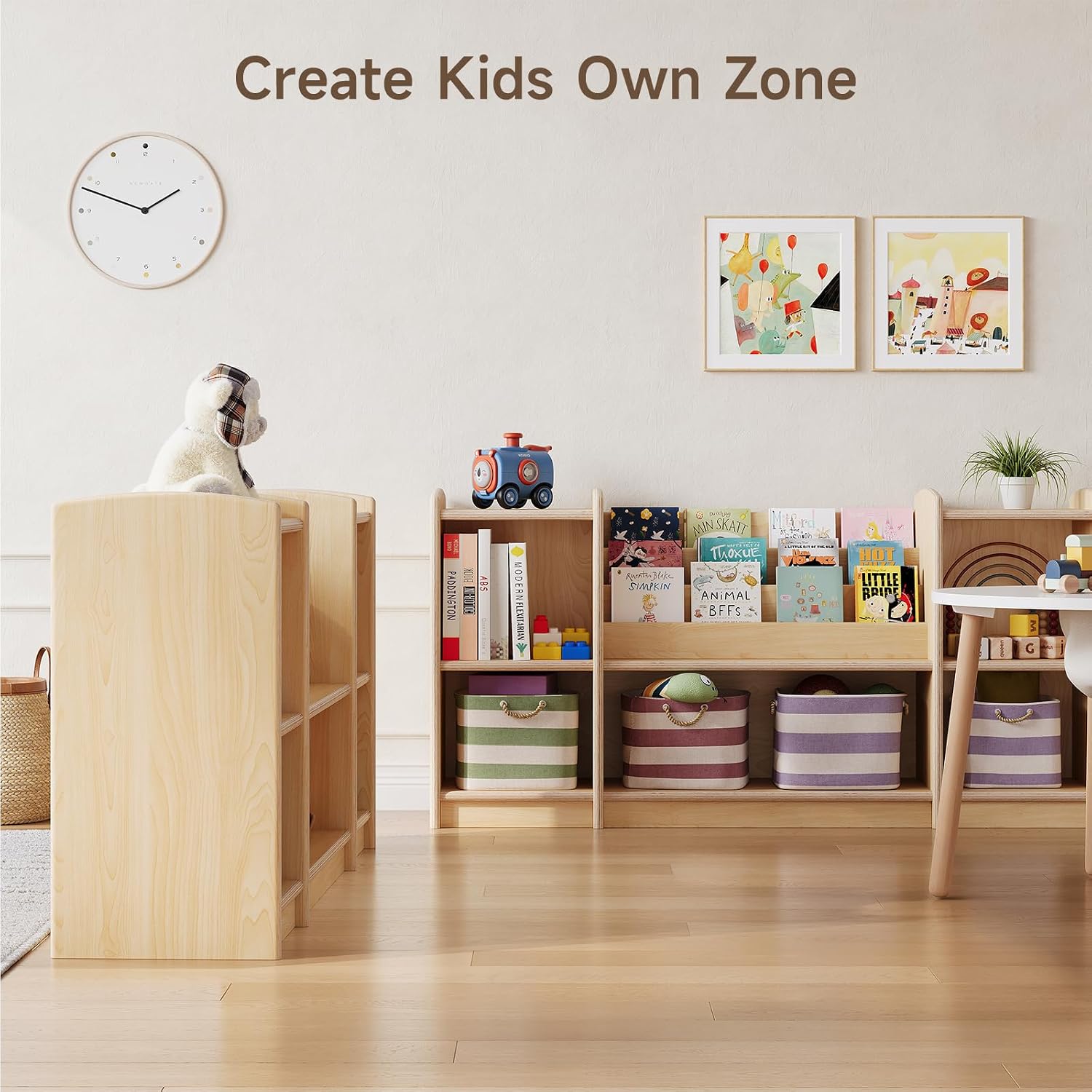 Organizador de estanterías y a - Montessori Shelf Toy reseña y precio