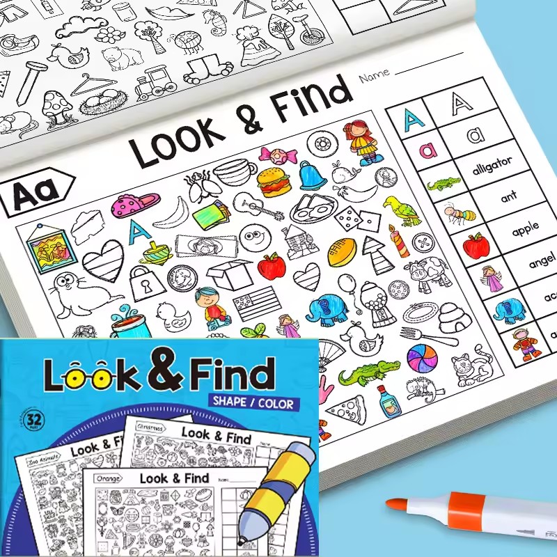 Libro para colorear Look And F - Kids Education And You reseña y precio