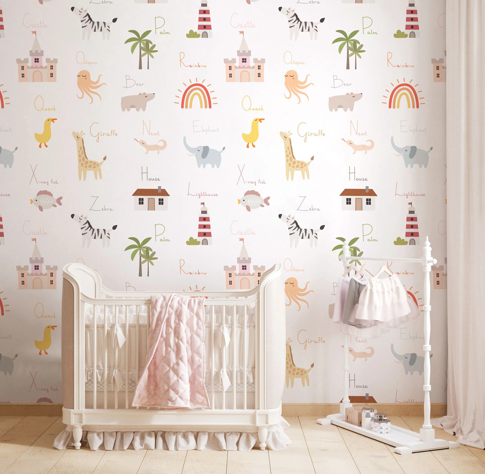 Papel Tapiz Educativo para Niñ - Kids Education Wallpaper reseña y precio