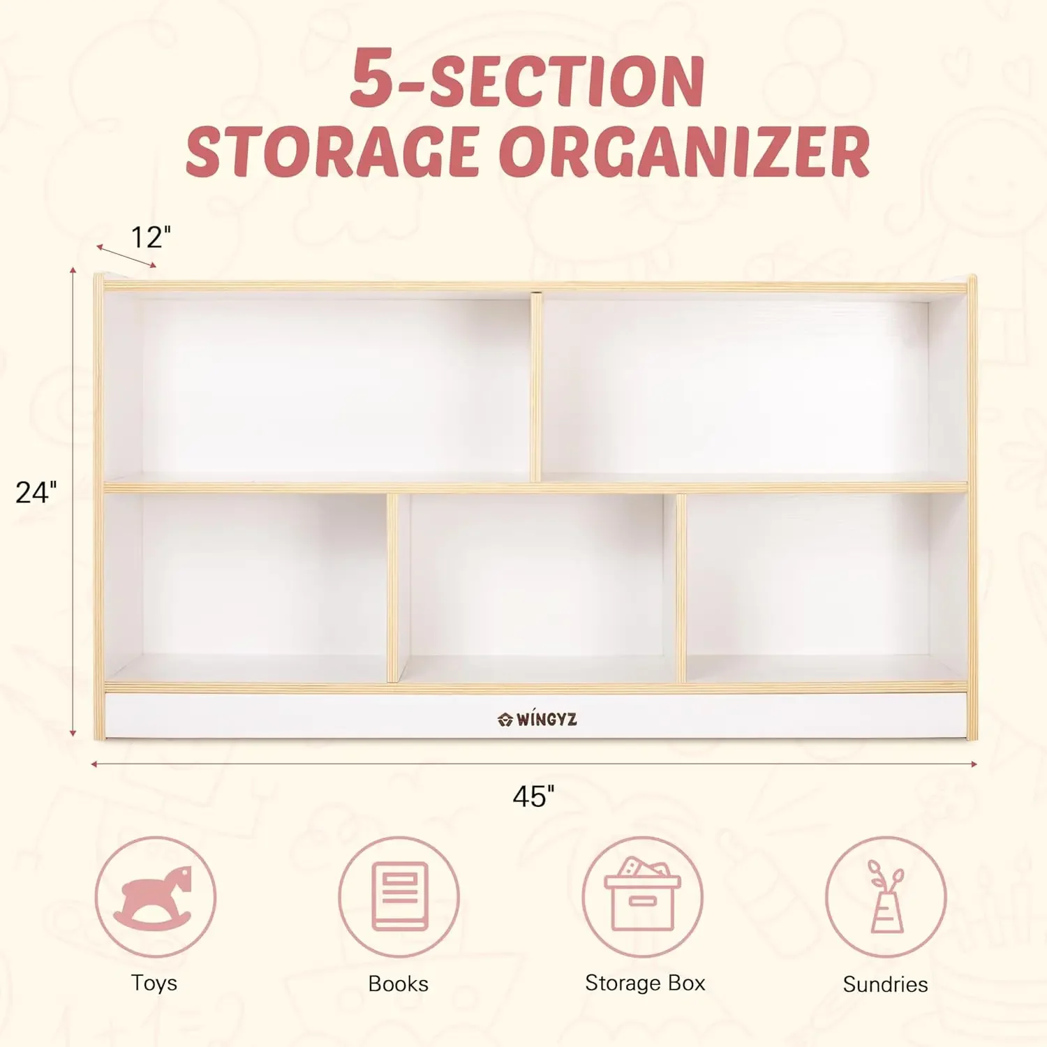 Organizador de Juguetes para N - Montessori Shelf Toy reseña y precio