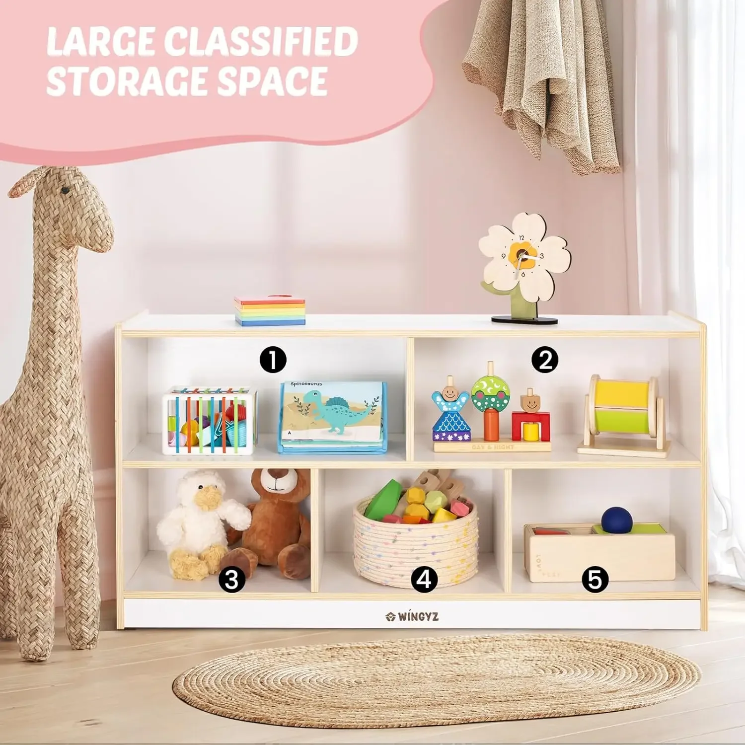 Organizador de Juguetes para N - Montessori Shelf Toy reseña y precio