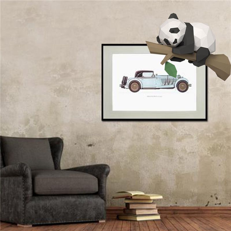 Modelo de Papel 3D de Animales - Kids Education Wallpaper reseña y precio
