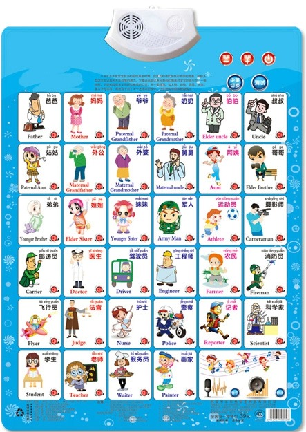 Figura de trabajo, nombre, ape - Kids Education Charts reseña y precio