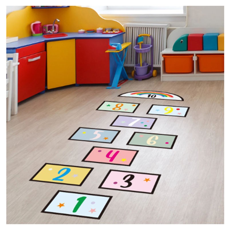 Pegatinas de pared de rejilla  - Kids Education Wallpaper reseña y precio