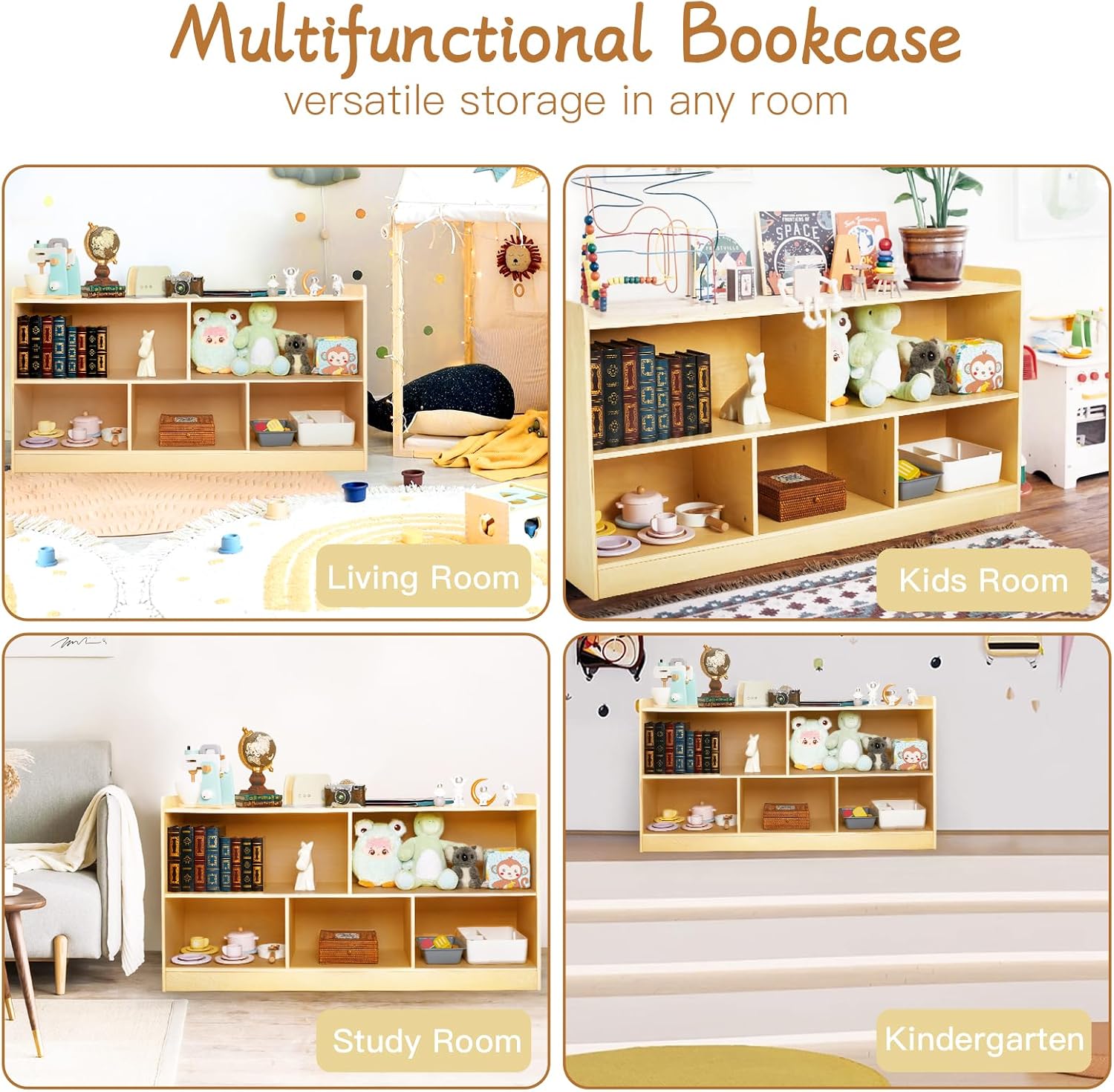 Estante Montessori de Madera p - Montessori Shelf Toy reseña y precio