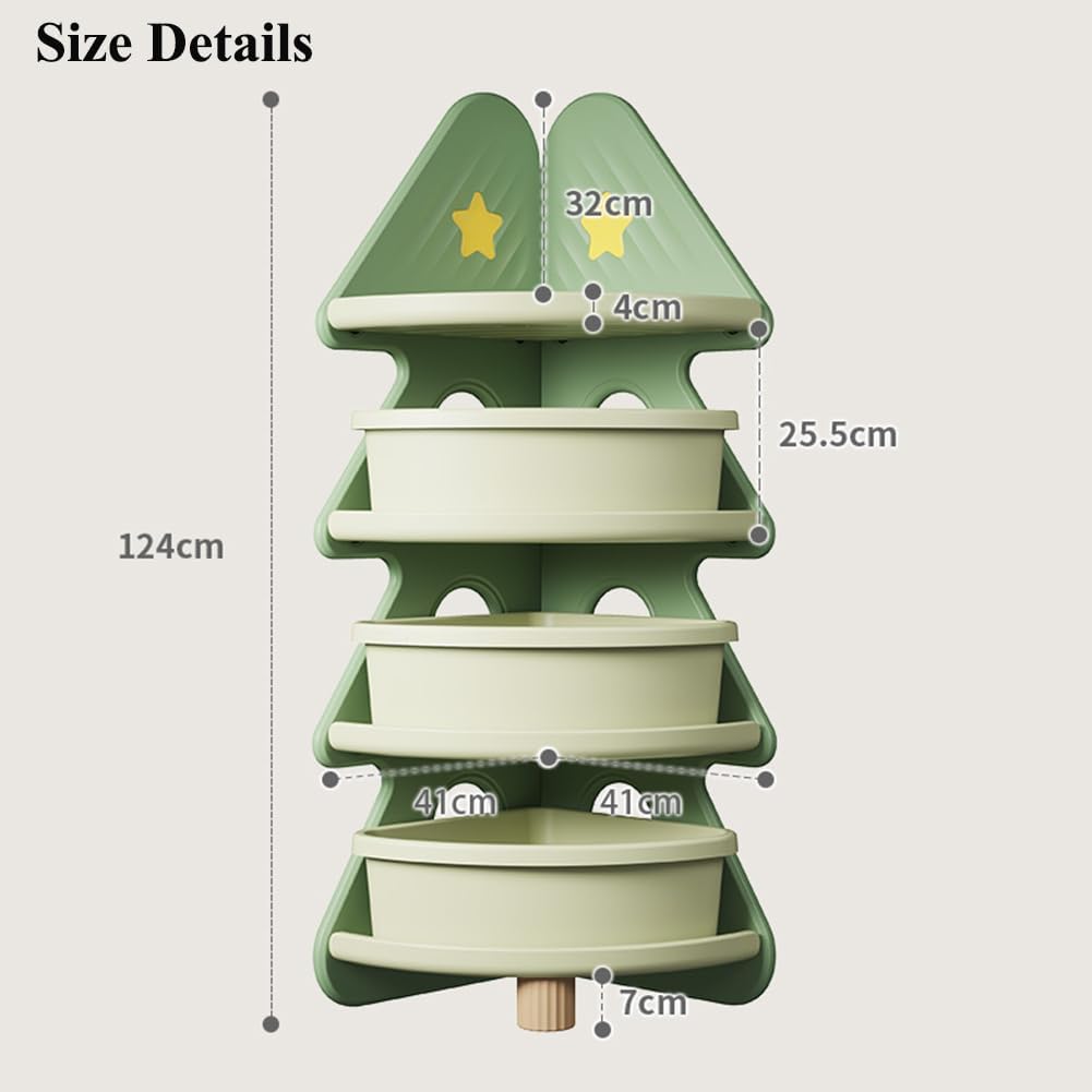 Estantería de Esquina de 4 Niv - Montessori Shelf Toy reseña y precio