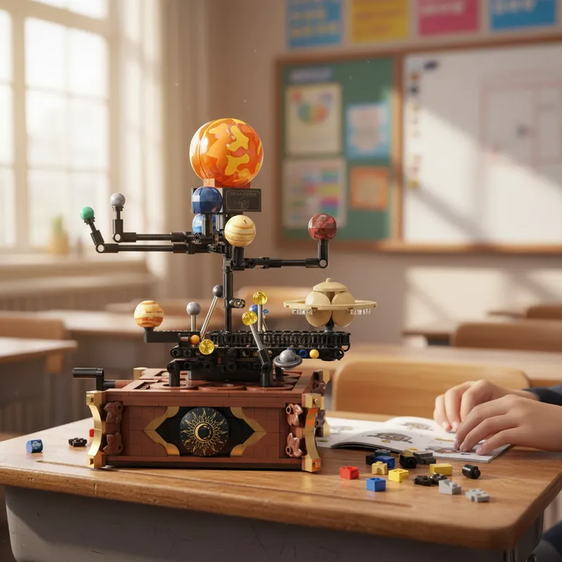 MOC Creative Space, modelo del - Solar System Model reseña y precio