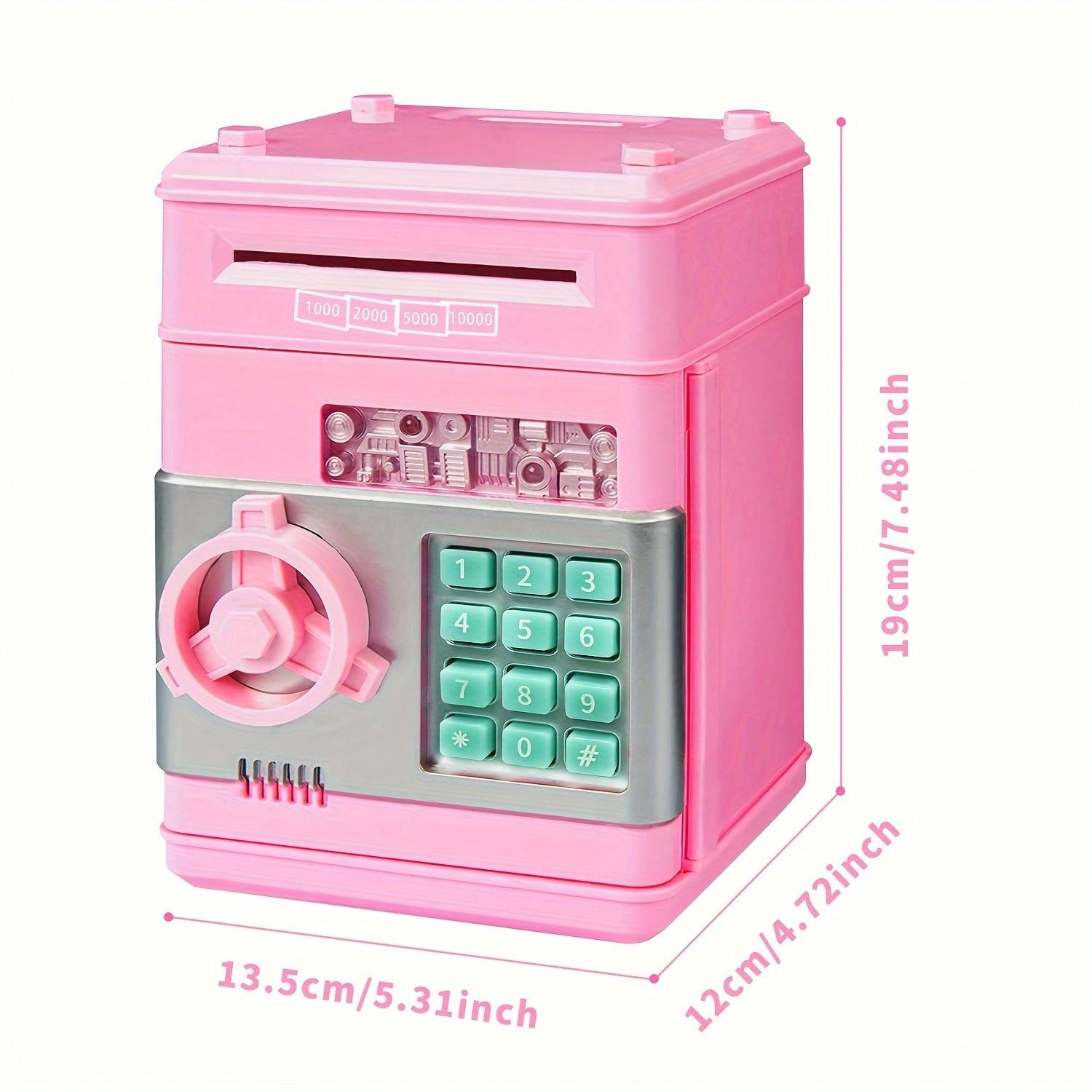 Mini hucha con forma de cajero - Kids Education And You reseña y precio