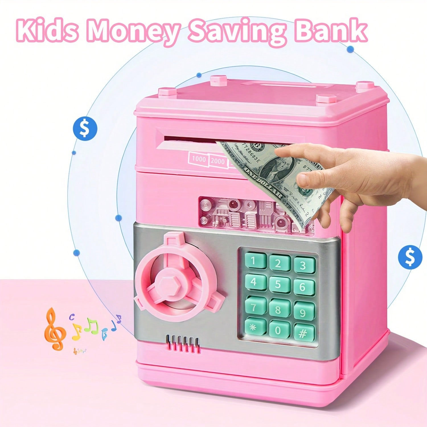 Mini hucha con forma de cajero - Kids Education And You reseña y precio